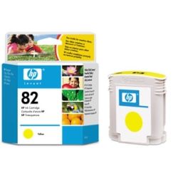HP C4913A No 82 Yellow Ink Cartridge 69ml GENUINE