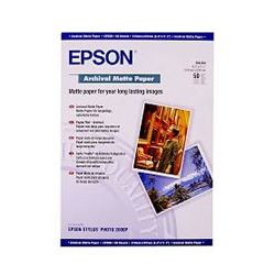 Epson C13S041340 S041340 Archival Matte Paper A3+ 192gsm 50 Sheets