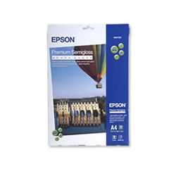 Epson C13S041332 S041332 Premium Semigloss A4 Photo Paper 251gsm 20 Sheets