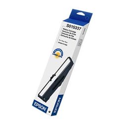 Epson C13S015336 Black Fabric Ribbon Cartridge (200K Characters) GENUINE