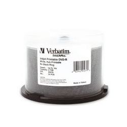 Verbatim 95079 White InkJet (50Pk)