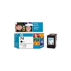 HP CB335WA No.74 Black Ink Cartridge (0.2K) GENUINE