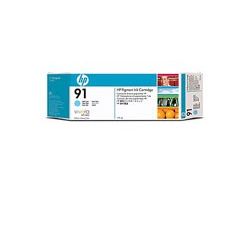 HP C9470A No.91 Light Cyan Ink Cartridge 775ml GENUINE