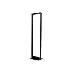 APC AR201 NetShelter 2 Post Rack Aluminium 84 Black