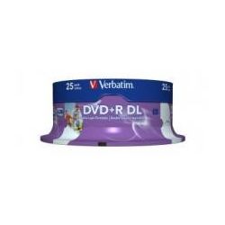 Verbatim 43667 White Wide IJ (25Pk)