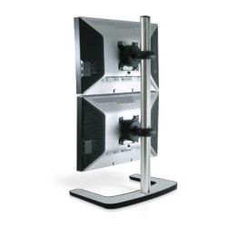 Atdec VFS-DV Visidec Freestanding Vertical Double LCD