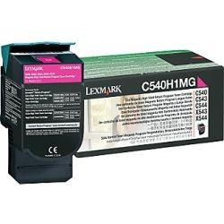 Lexmark C540H1MG Return Program High Yield Magenta Toner Cartridge (2K) GENUINE
