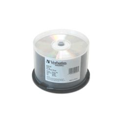Verbatim 95203 Bulk Silver Shiny (50Pk)
