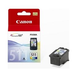 Canon CL511 CL-511 Tri-Colour Ink Cartridge (0.244K) GENUINE