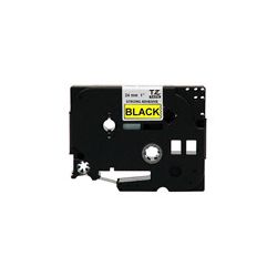 Brother TZ-S651 Black Printing on Yellow Tape for P-Touch