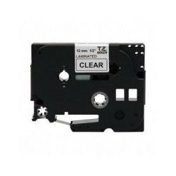 Brother TZ-FX151 Black Printing on Clear Tape