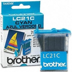 Brother LC21C Cyan Ink Cartridge (0.45K) GENUINE