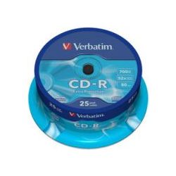 Verbatim 43432 Spindle 700MB (25Pk)