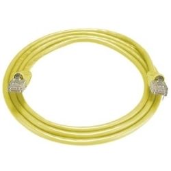 8Ware KO820U-0.5YEL RJ45M RJ45M Cat5e Network Cable 50cm Yellow
