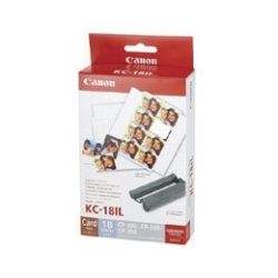 Canon KC18IL 18 Sheets Credit Card Label Stickers inc Ribbon GENUINE