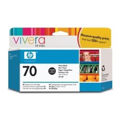 HP C9449A No.70 Black Ink Cartridge 130ml GENUINE