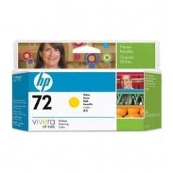 HP C9373A No 72 Yellow Ink Cartridge 130ml GENUINE