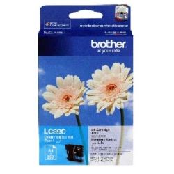 Brother LC39C Cyan Ink Cartridge GENUINE