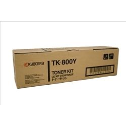 Kyocera 370PB3KA TK-800Y Yellow Toner Kit (10K) GENUINE