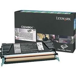Lexmark C5240KH Return Program High Yield Black Toner Cartridge (8K) GENUINE