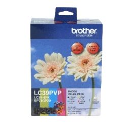 Brother LC39PVP Photo Value Pack GENUINE