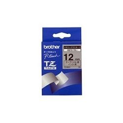 Brother TZ-M931 Black Printing on Silver (Matte)