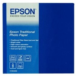 Epson C13S045050 S045050 Traditional Photo Paper A4 25 Sheets