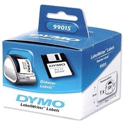 Dymo SD99015 99015 1x Roll Diskette 3.5 inch Labels 320 per roll Paper/White
