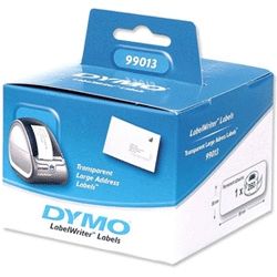 Dymo SD99013 99013 1x Roll Large Address Labels 260 per roll Plastic/Clear