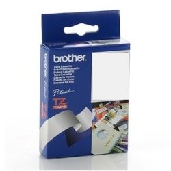 Brother TZ-S241 Black Printing on White Tape for P-Touch