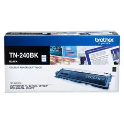 Brother TN-240BK Black Toner Cartridge (2.2K) GENUINE