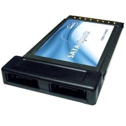 PCMCIA-2SATA PCMCIA Card to SATA 2-Port RAID