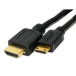 Laser CB-HDMI-MINIC HDMI Cable v1.4 1.5m Gold 1080p Mini C