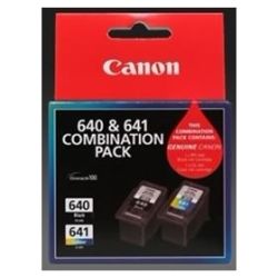Canon PG640CL641CP 1x Black PG640 + 1x Colour CL641 Ink Cartridge Combination Pack GENUINE