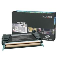 Lexmark LMC746H1KG C746H1KG Return Program High Yield Black Toner (12K) GENUINE
