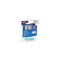 Dymo SD45811 45811 D1 Label Cassette 19mm x 7m White/Black