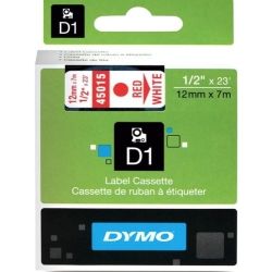 Dymo SD45014 D1 Label Cassette 12mm x 7m Blue on White