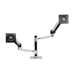 Ergotron 45-248-026 LX Dual LCD Vertical Stacking Arm ALM