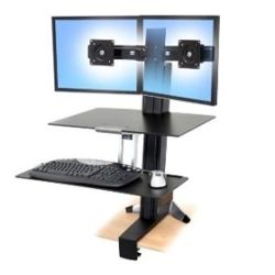 Ergotron 33-349-200 WorkFit S Dual