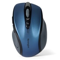 Kensington 72421 Pro Fit Mid-Size Wireless Mouse Clutter-free Wireless technology High-definition Optical sensor (1750dpi) Blue