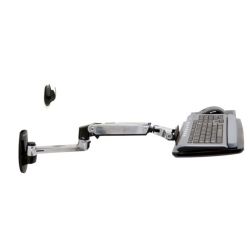 Ergotron 45-246-026 LX Wall Mount Keyboard Arm ALM