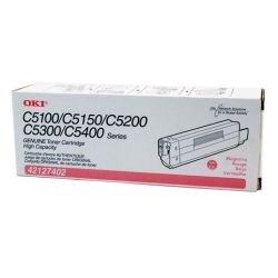 Oki 42127410 Magenta Toner Cartridge (5K) GENUINE