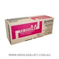 Kyocera TK-554M TK554 Magenta Toner FSC5200DN GENUINE