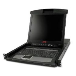 APC AP5816 17' Rack LCD Console with Integrated 16-Port Analog KVM Switch