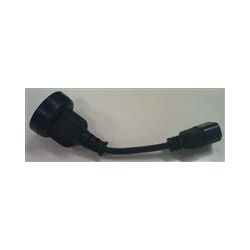Eaton M11001S Output Adapter Cord Male IEC10A Plug to Female Aust 10A 3-Pin 200mm. (Pack of 2 Cables)