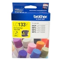 Brother LC133Y Yellow Ink Cartridge (0.6K) GENUINE