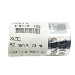 Zebra 800132-102 3200 Wax/Resin Ribbon 56.9mm Minimum order Qty of 12