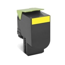 Lexmark 70C8HY0 708HY Yellow High Yield Return Toner Cartridge 3K CS310/CS410/CS510