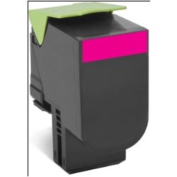 Lexmark 80C8SM0 808SM Magenta Standard Yield Toner Cartridge Return Toner Cartridge 2K CX310/410/510