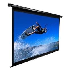 Elite Screens 110 Motorised 16:9 Projector Screen IR and RF Control RJ45
